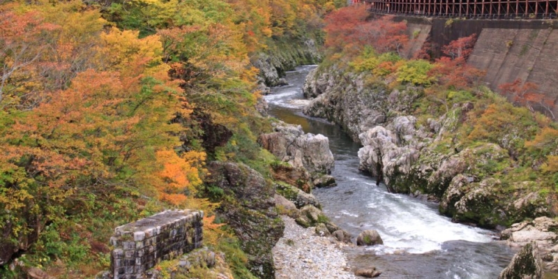 赤芝峡 山形県小国町 白い森まるごとブランドポータルサイト 赤芝峡 山形県小国町 白い森まるごとブランドポータルサイト