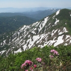 朝日連峰 山開き