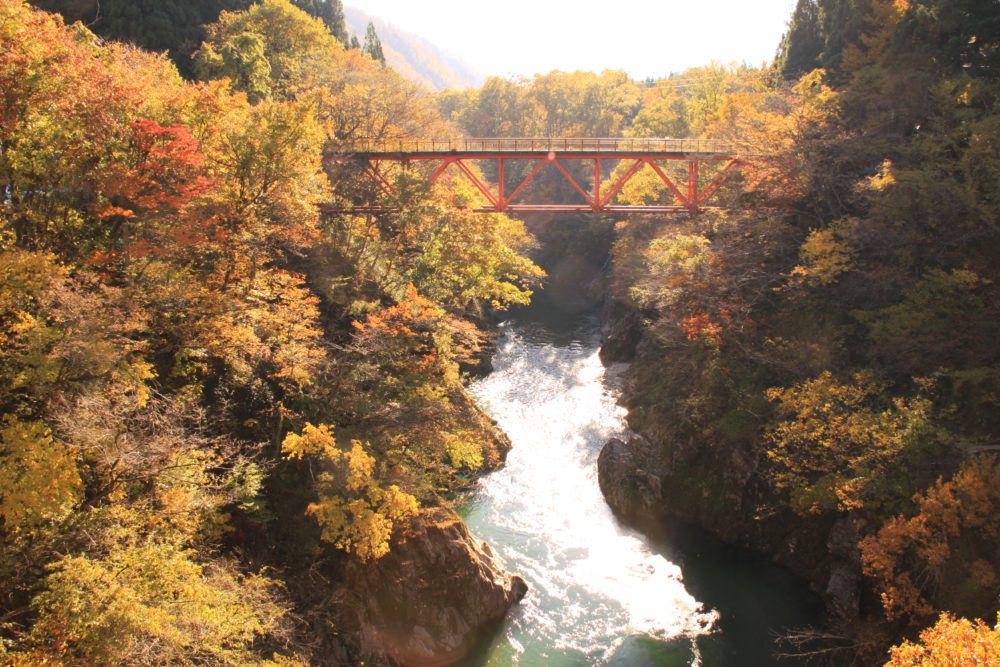 No.4【秋の玉川渓谷】 玉川渓谷 - 山形県小国町 - 白い森まるごとブランドポータルサイト