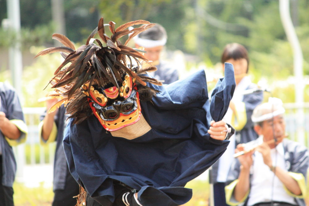 舟渡の獅子踊り 山形県小国町 白い森まるごとブランドポータルサイト